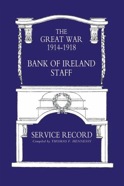 Cover Bank of Ireland Staff Service Record, Great War 1914-1918 (eBook, PDF)