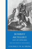 Bombay Artillery List of Officers (eBook, PDF)