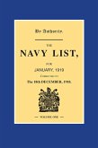 Navy List January 1919 - Volume 1 (eBook, PDF)