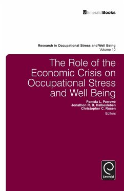 Role of the Economic Crisis on Occupational Stress and Well Being (eBook, PDF)