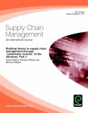 Building theory in supply chain management through &quote;systematic reviews&quote; of the literature. Part 2 (eBook, PDF)