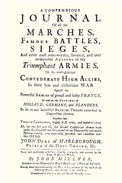 Cover Compendious Journal of All the Marches, Famous Battles & Sieges (of Marlborough) (eBook, PDF)