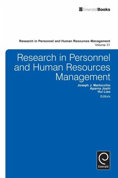 Research in Personnel and Human Resources Management (eBook, ePUB)