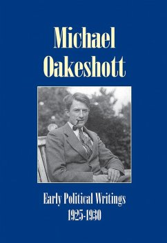 Early Political Writings 1925-30 (eBook, ePUB) - Oakeshott, Michael