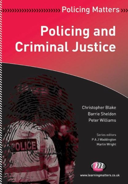 Policing and Criminal Justice (eBook, ePUB)