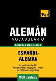 Vocabulario español-alemán - 7000 palabras más usadas (eBook, ePUB)
