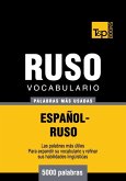 Vocabulario español-ruso - 5000 palabras más usadas (eBook, ePUB)