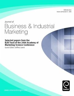 Cover Selected Papers from the B2B track of the 2006 Academy of Marketing Science Conference (eBook, PDF)