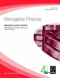 Cover Approaches on Firm Valuation (eBook, PDF)