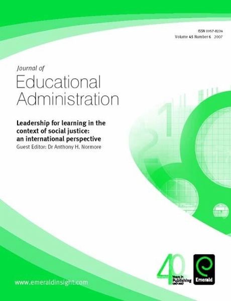 Leadership for Learning in the Context of Social Justice (eBook, PDF)