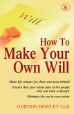 How To Make Your Own Will 4th Edition (eBook, ePUB)