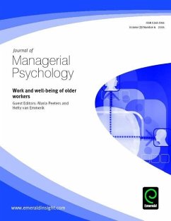 Cover Work and Well-Being of Older Workers (eBook, PDF)