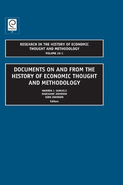 Cover Documents on and from the History of Economic Thought and Methodology (eBook, PDF)