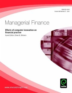 Cover Effects of Computer Innovation on Financial Practice (eBook, PDF)