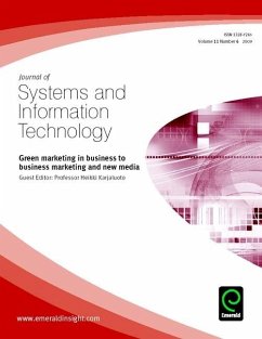 Cover Special Issue on Green Marketing in Business to Business Marketing and New Media (eBook, PDF)