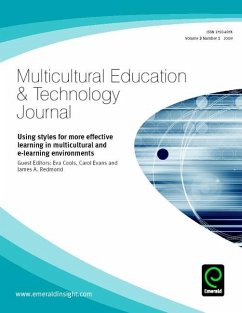 Cover Using styles for more effective learning in multicultural and e-learning environments (eBook, PDF)