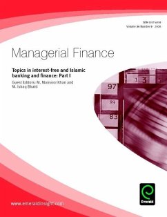 Cover Topics in Interest-Free and Islamic Banking and Finance (eBook, PDF)
