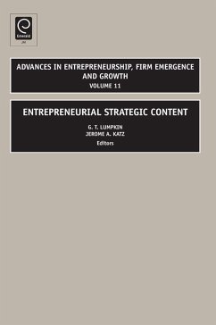Cover Entrepreneurial Strategic Content (eBook, PDF)