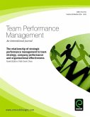 Relationship of Strategic Performance Management to Team Strategy, Company Performance and Organizational Effectiveness (eBook, PDF)