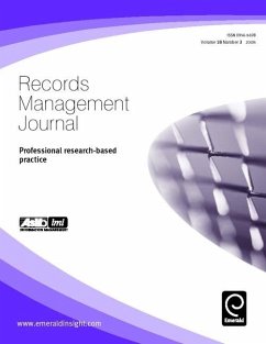 Cover Records Management at the European Central Bank - professional research based practice (eBook, PDF)