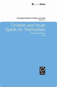 Cover Children and Youth Speak for Themselves (eBook, PDF)