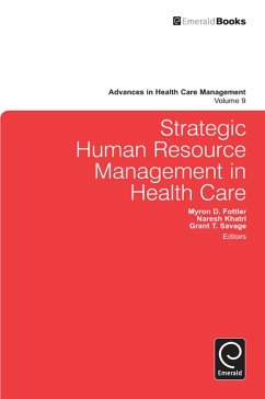 Strategic Human Resource Management in Health Care (eBook, PDF)