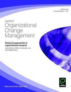 Cover Hitorical Approaches to Organizational Research (eBook, PDF)