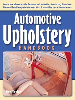 Automotive Upholstery Handbook (eBook, ePUB) - Taylor, Don