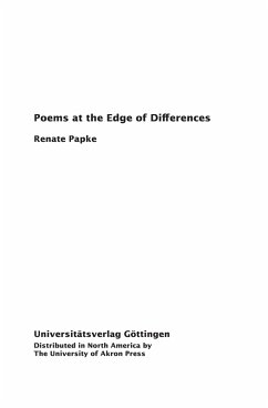 Poems at the Edge of Differences (eBook, PDF) - Papke, Renate