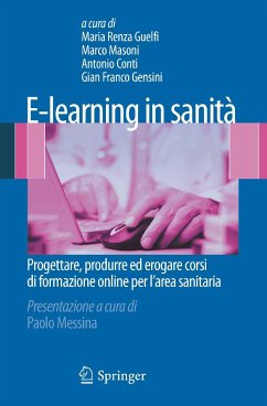 E-learning in sanità (eBook, PDF) - Guelfi, Maria Renza; Masoni, Marco; Conti, Roberto; Gensini, Gian Franco