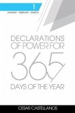 Declarations of Power For 365 Days of the Year Volume 1 (eBook, ePUB) Declarations of Power For 365 Days of the Year Volume 1 (eBook, ePUB)