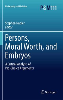 Persons, Moral Worth, and Embryos (eBook, PDF)