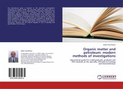 Organic matter and petroleum: modern methods of investigations