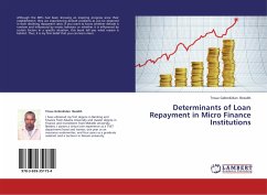 Determinants of Loan Repayment in Micro Finance Institutions