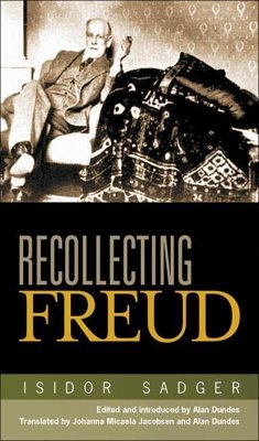 Recollecting Freud - Sadger, Isidor