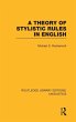 A Theory of Stylistic Rules in English - Bild 1