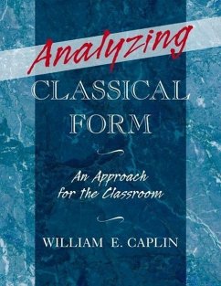Analyzing Classical Form - Caplin, William E