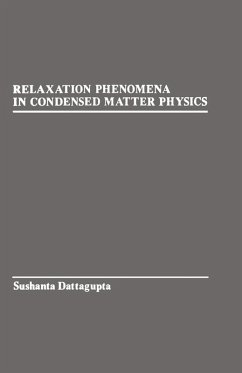 Cover Relaxation Phenomena in condensed Matter Physics (eBook, PDF)