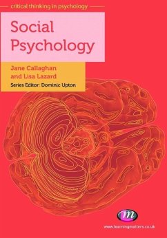 Social Psychology (eBook, PDF) - Callaghan, Jane; Lazard, Lisa