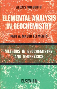 Elemental Analysis in Geochemistry (eBook, PDF) - Volborth, Alexis