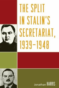 Cover The Split in Stalin's Secretariat, 1939-1948 (eBook, PDF)