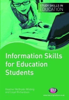 Cover Information Skills for Education Students (eBook, PDF)