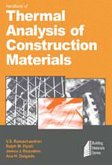 Handbook of Thermal Analysis of Construction Materials (eBook, PDF)