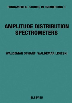 Amplitude Distribution Spectrometers V3 (eBook, PDF) - Scharf, Waldemar