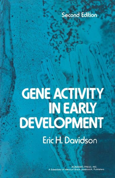 Gene Activity in Early Development (eBook, PDF)