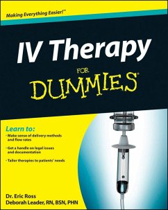 Cover IV Therapy For Dummies (eBook, PDF)