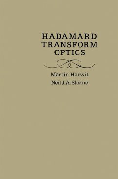 Hadamard transform optics (eBook, PDF) - Harwit, Martin