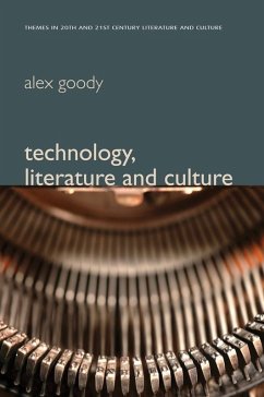 Technology, Literature and Culture (eBook, ePUB) - Goody, Alex