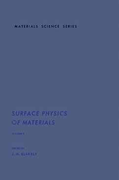 Surface Physics of Materials V2 (eBook, PDF)