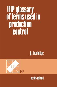 IFIP Glossary of Terms Used in Production Control (eBook, PDF) - Burbidge, J. L.